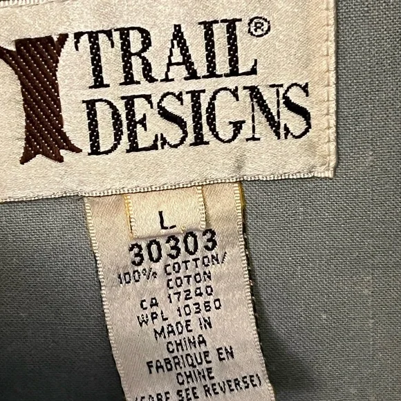 Trail Designs Mens Vest LRG Fishing Sport Hunting Photography MULTIPLE-POCKETS - Picture 3 of 7